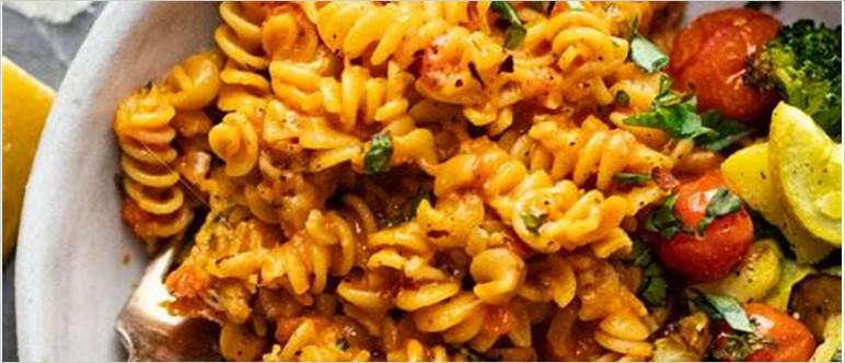 Healthy rotini pasta recipes